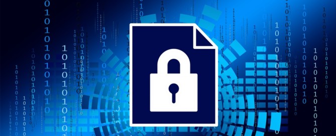 Free security privacy policy digitization illustration