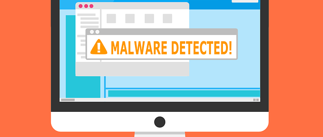 Free warning alert detected vector